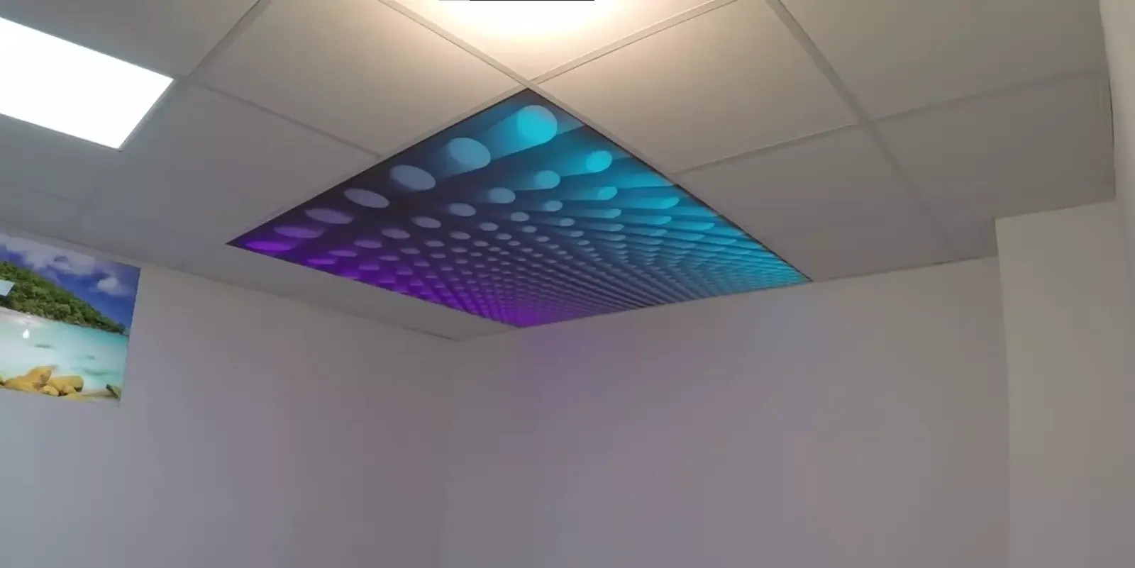 3D натяжной потолок для офиса — Батайск, Половинко, 280, фото 1